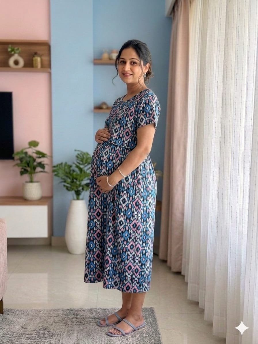 Crush Fabrics Zipless Feeding Maxi