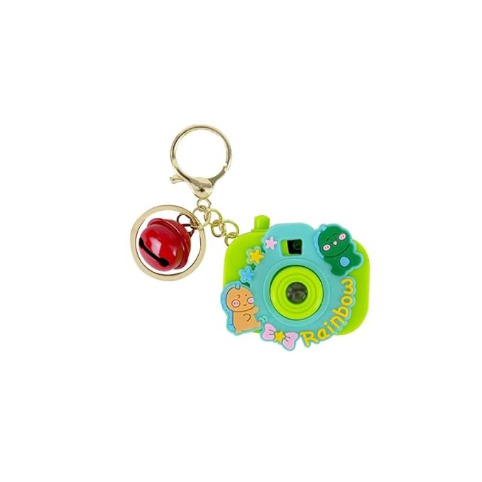 Cute Cartoon Projection Camera Keychain 3