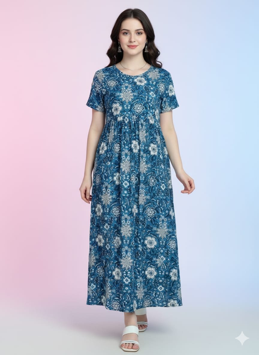 Ash V-Neck Maxi