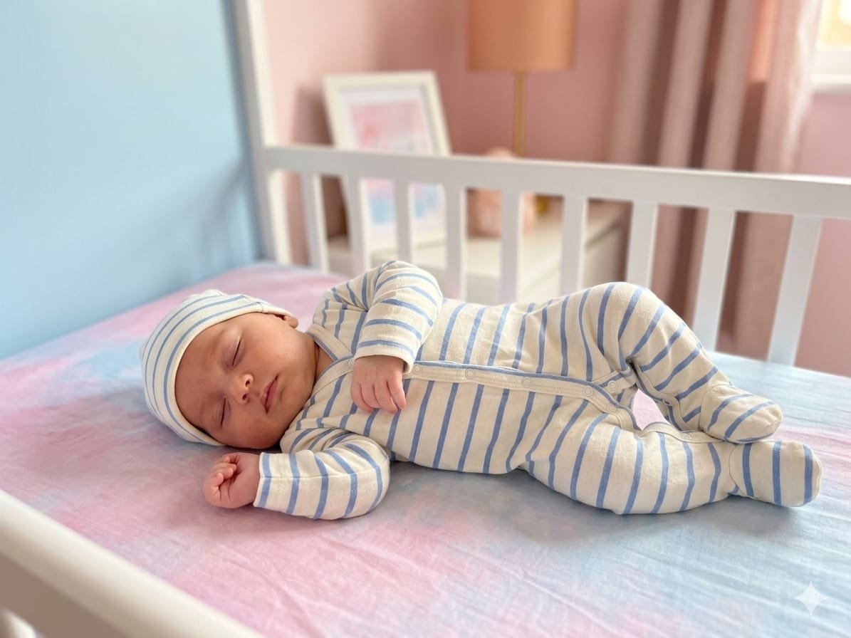 Sandal with Blue stripes Jumpsuits