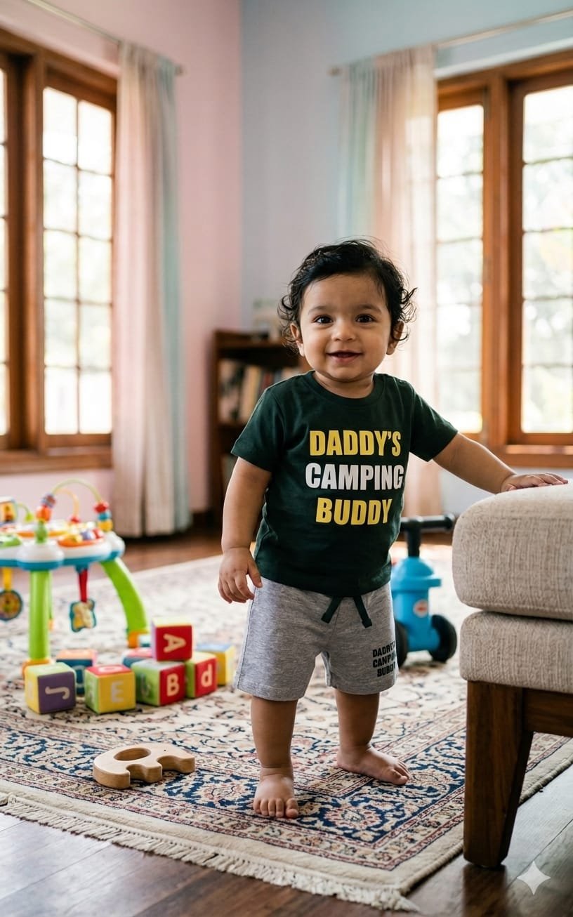 Green & Ash Shorts Sets